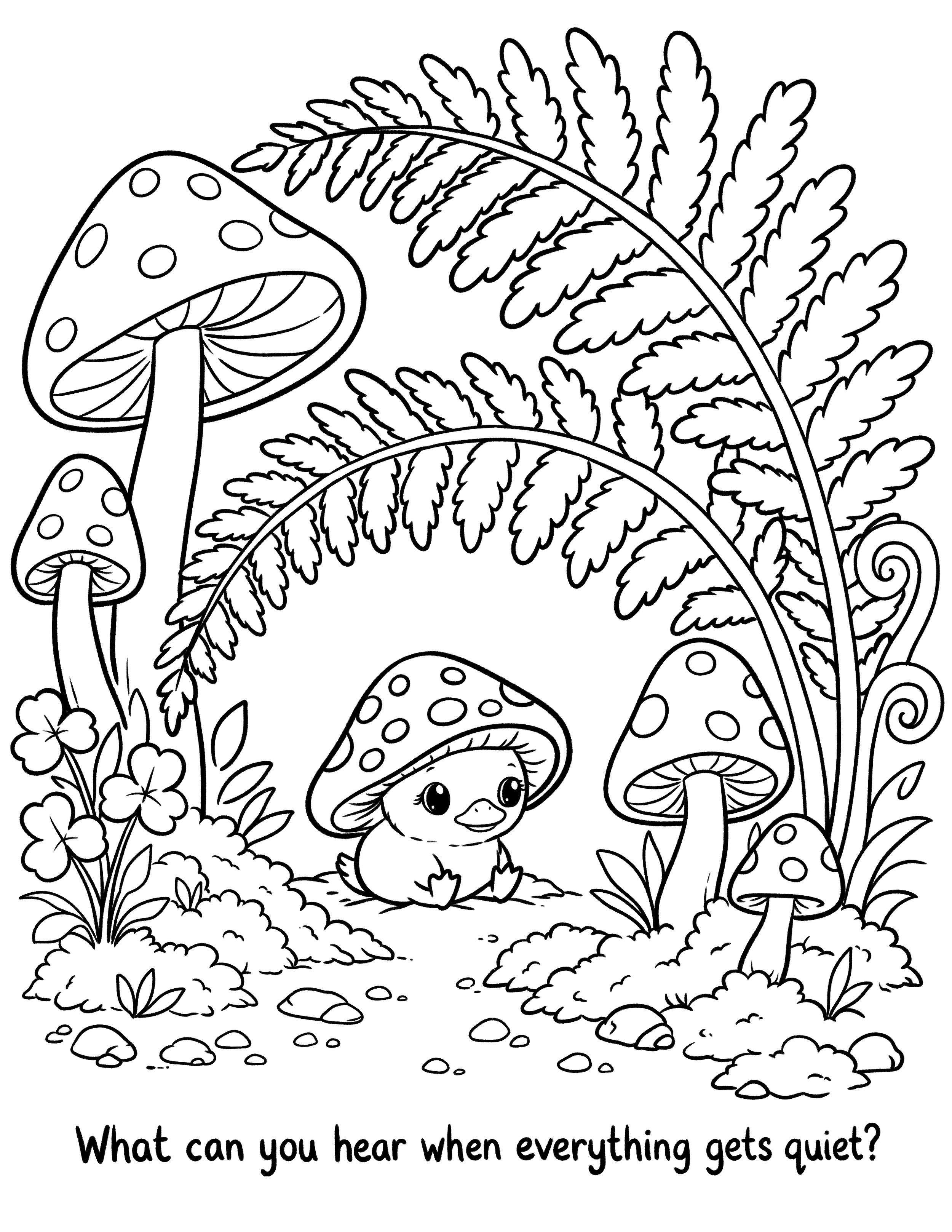 Hush Beneath the Ferns · What Can You Hear?