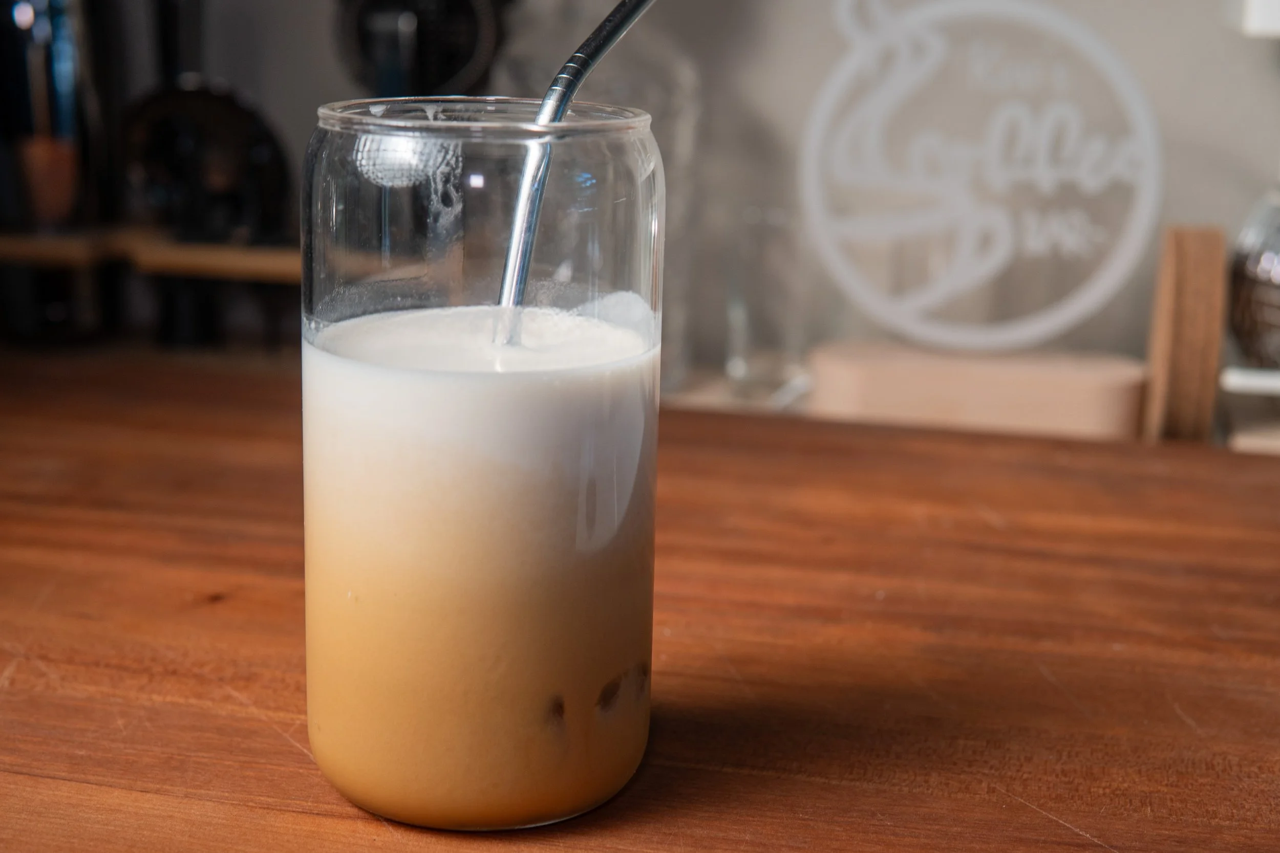 Honey Vanilla Protein Latte