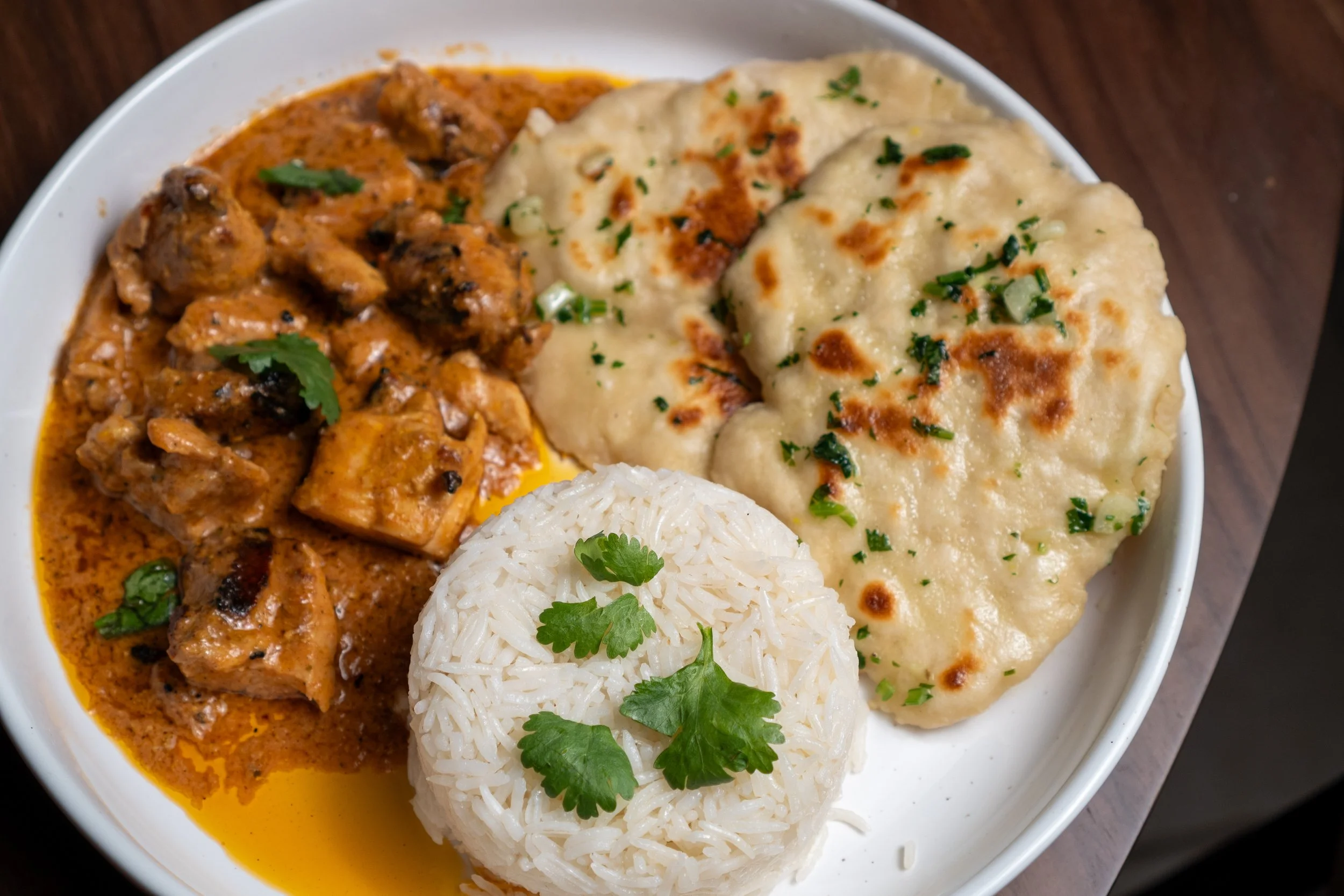 Quick Butter Chicken & Naan
