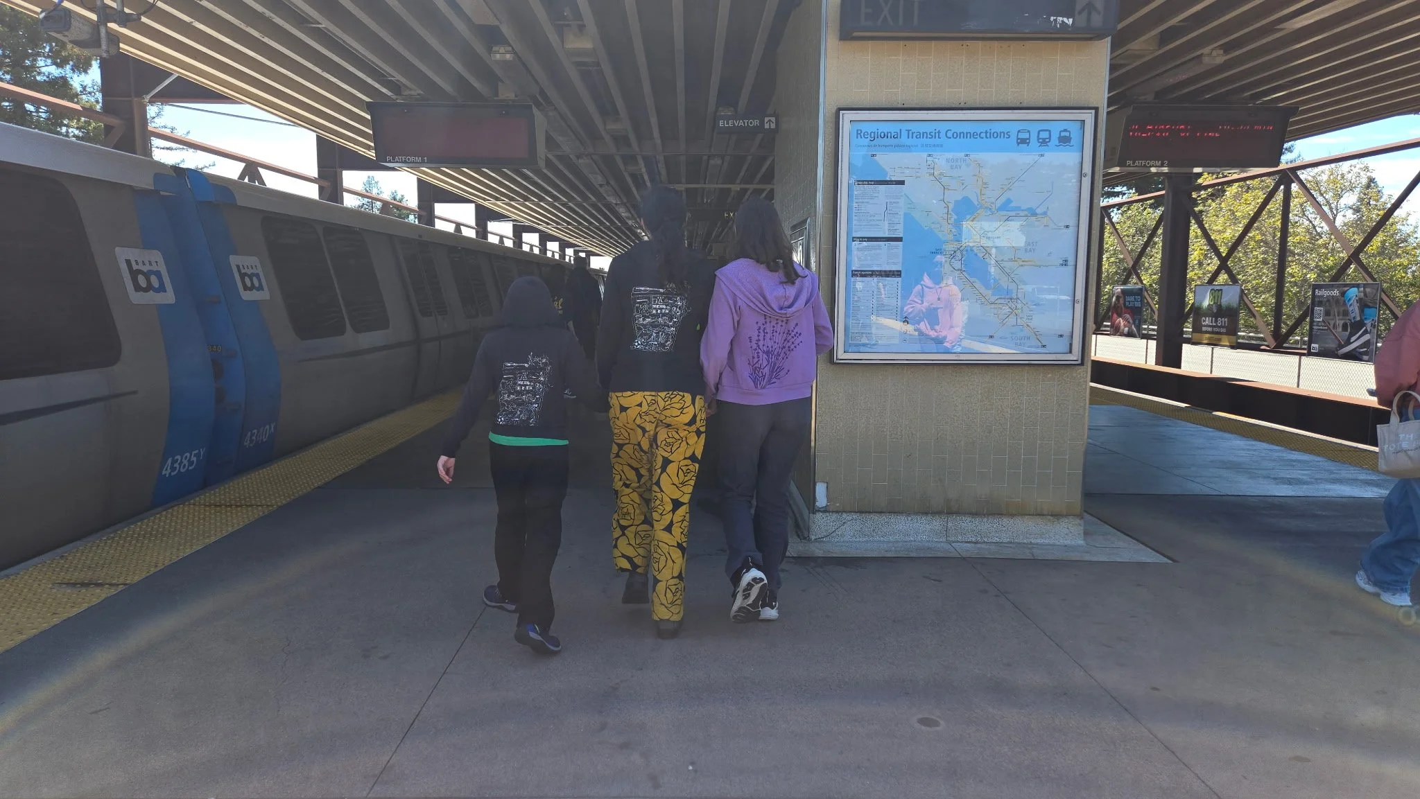 Headed to BART