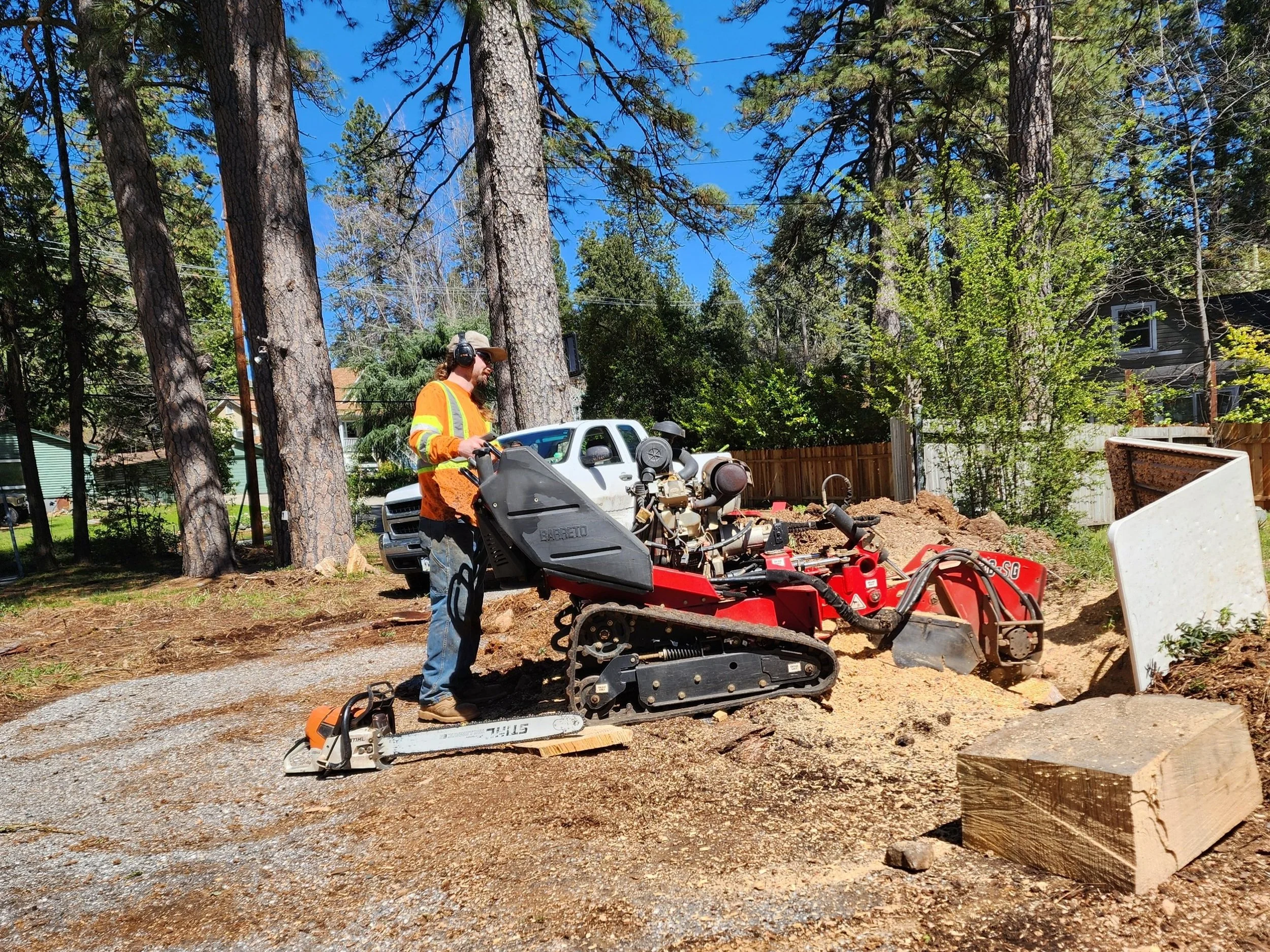 stump removal grinding tahoe
