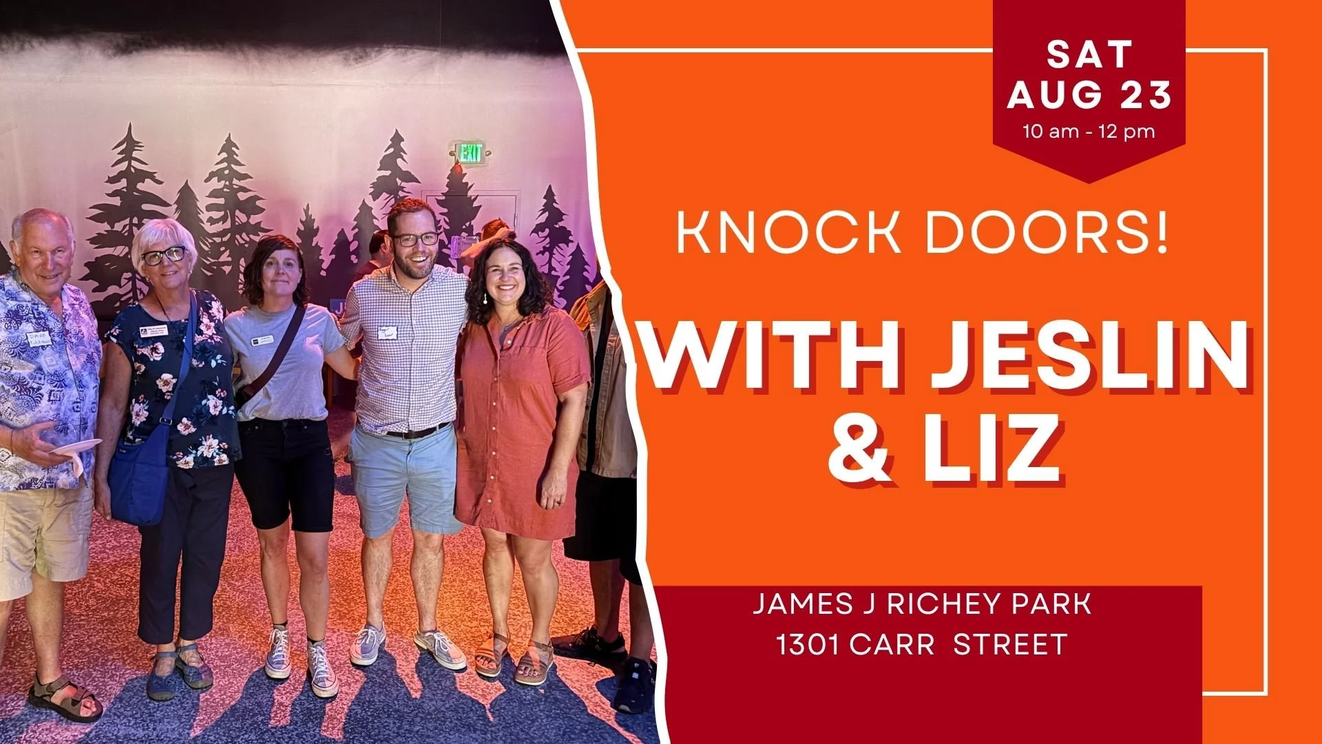 Door Knock with Jeslin and Liz!