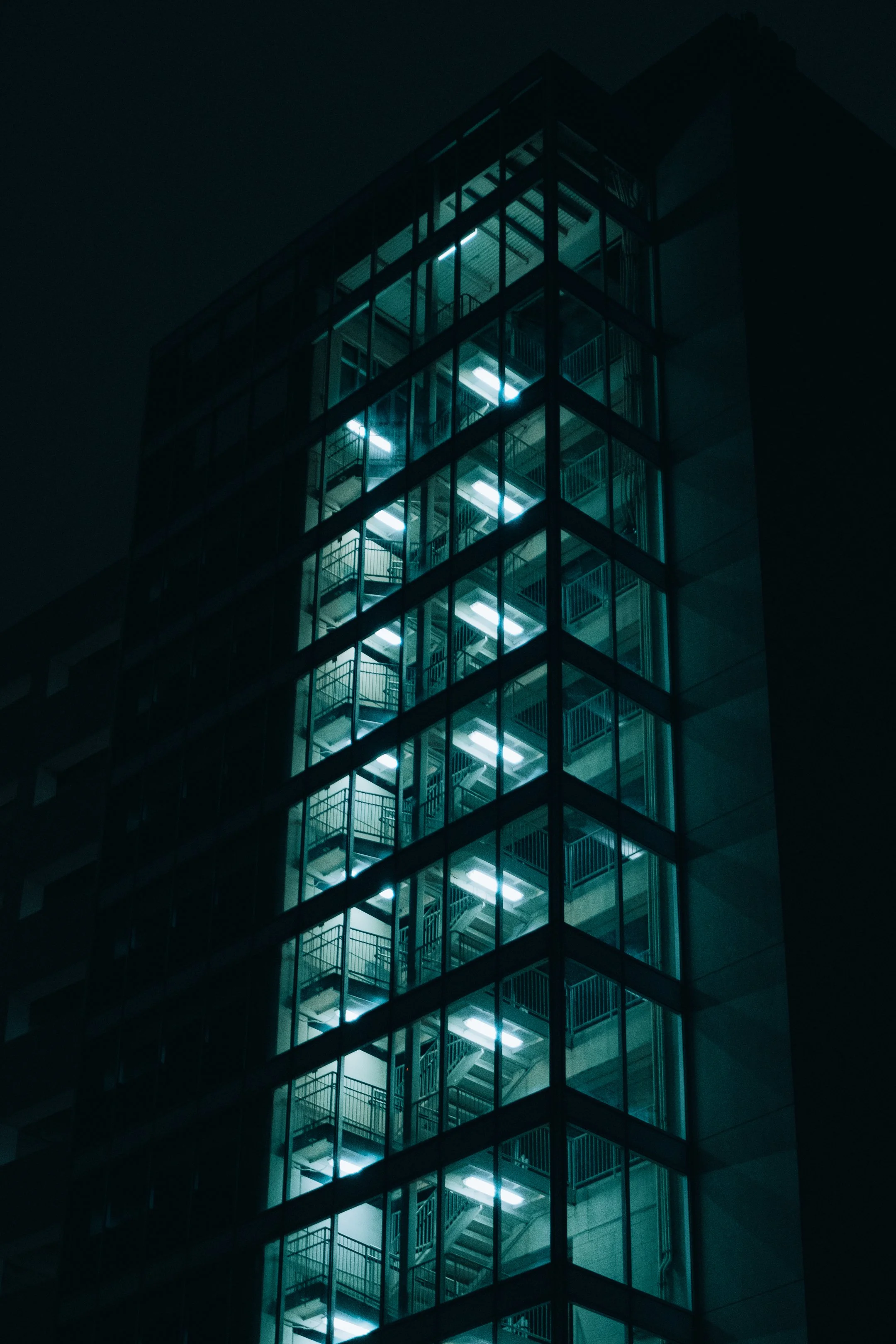 modern building photographed in Addison Texas