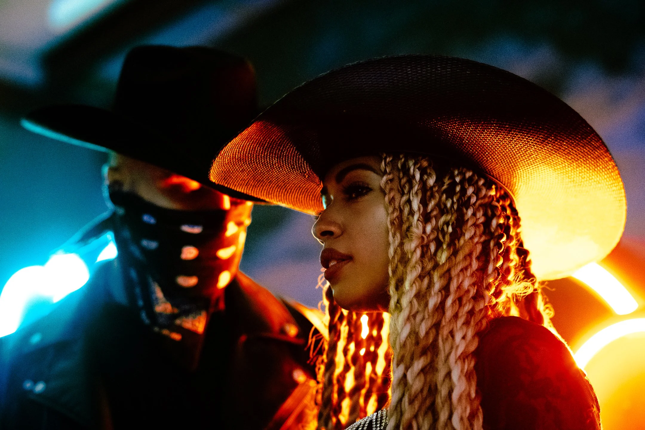 Neon Cowboy Party Event Photography Dallas