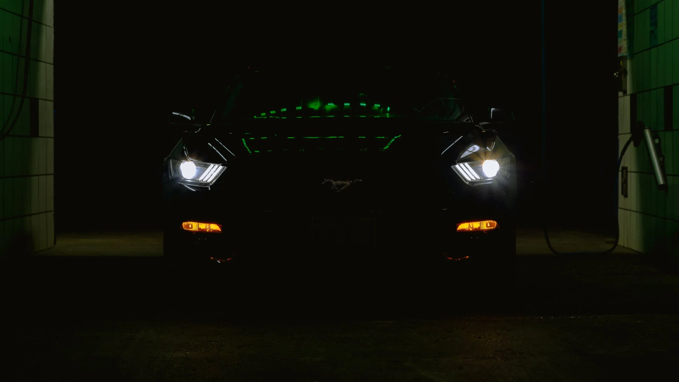 Ford Mustang Sports Car Muscle car photograph in Dallas Texas