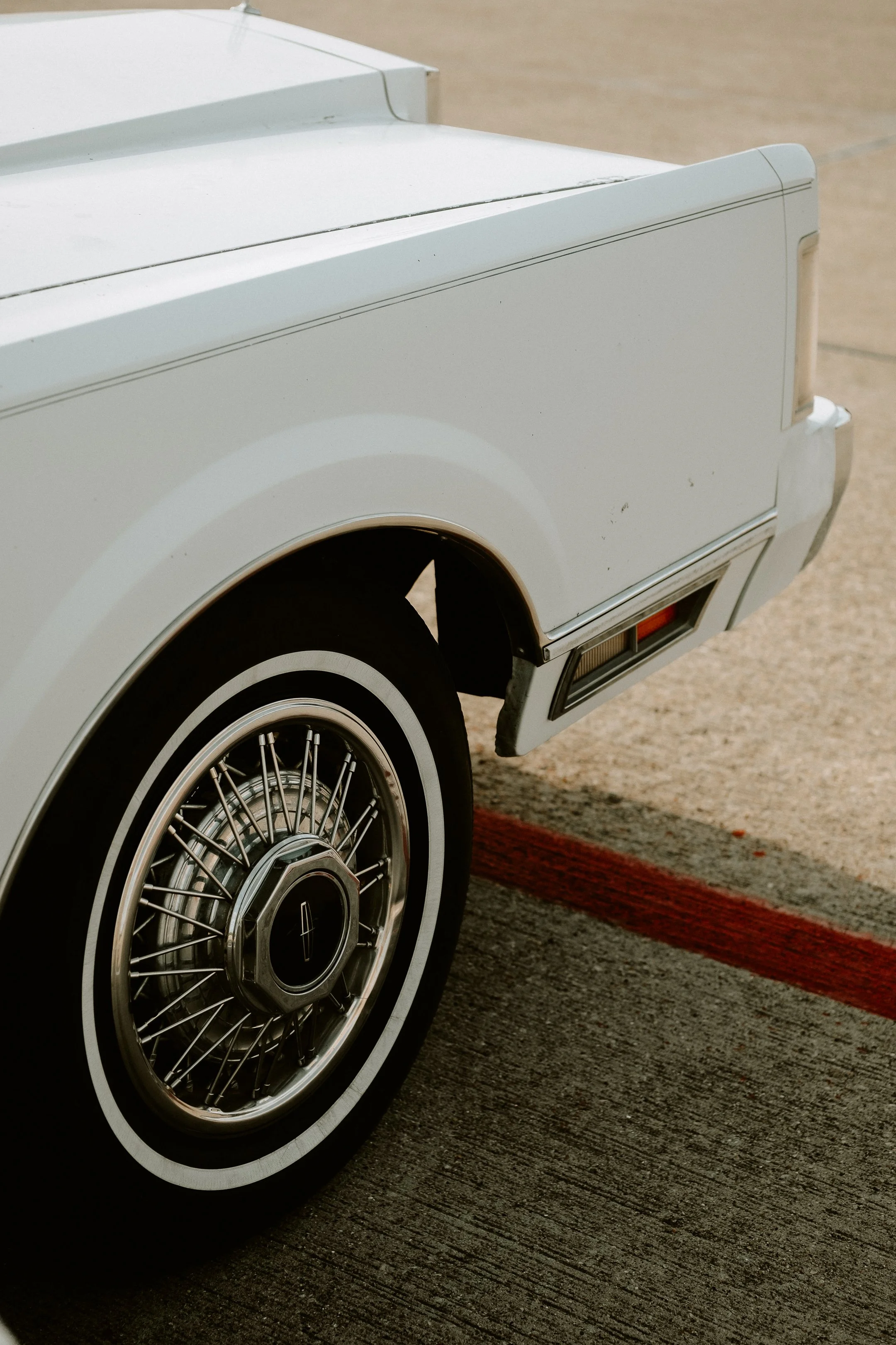 Vintage muscle car photos in Dallas Texas