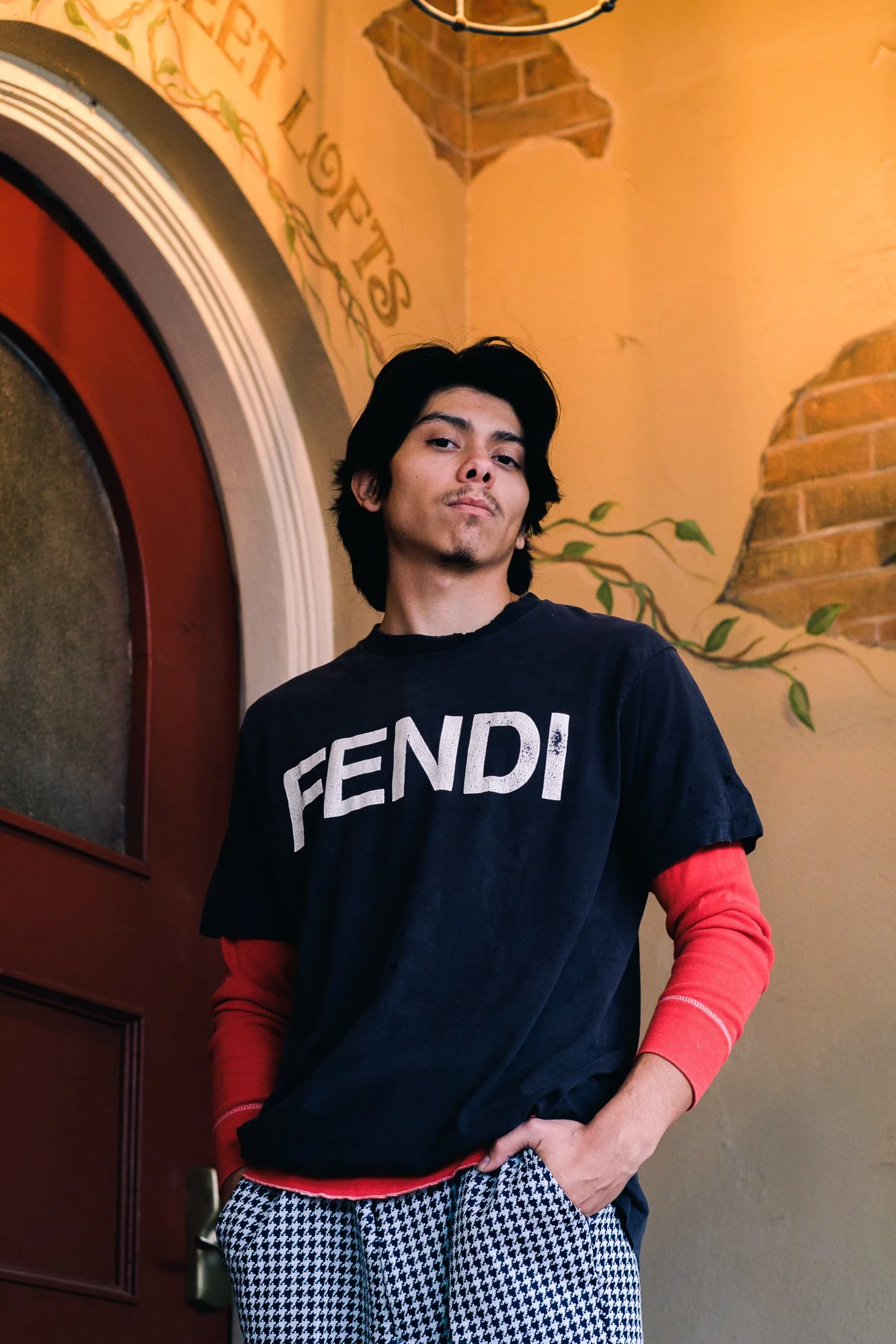 Young man posing for Senior Photos in Dallas Texas