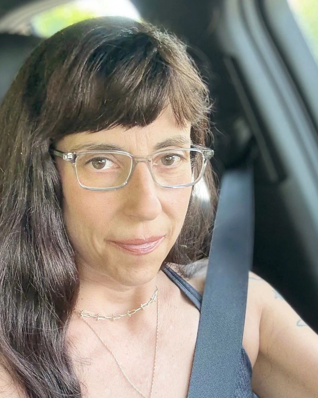 I've taken three selfies so far in 2026 and I&rsquo;m not really smiling in any of them.

Not the big, open-mouthed, teeth-showing smile we&rsquo;re all trained to perform for the front-facing camera. Just&hellip;my face. Sometimes a little tired. Ot