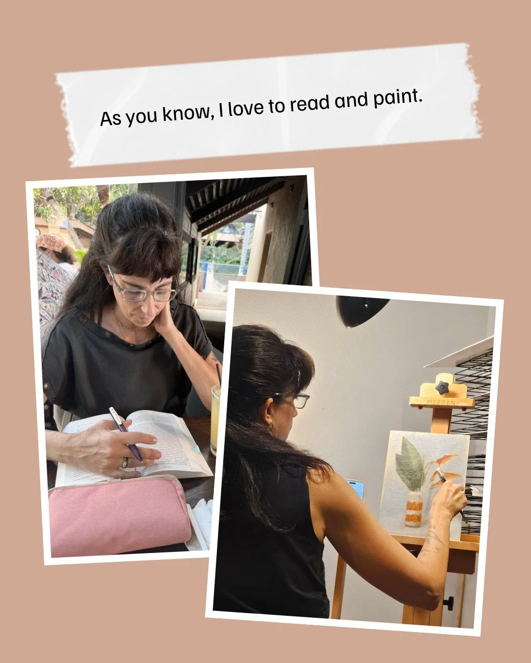 I pretty much organize my life around two things: reading and painting.

This year, I joined @substack, where I&rsquo;m spending all of 2026 slowly reading John Milton&rsquo;s "Paradise Lost" along with about 7,000 other bookish types (lead