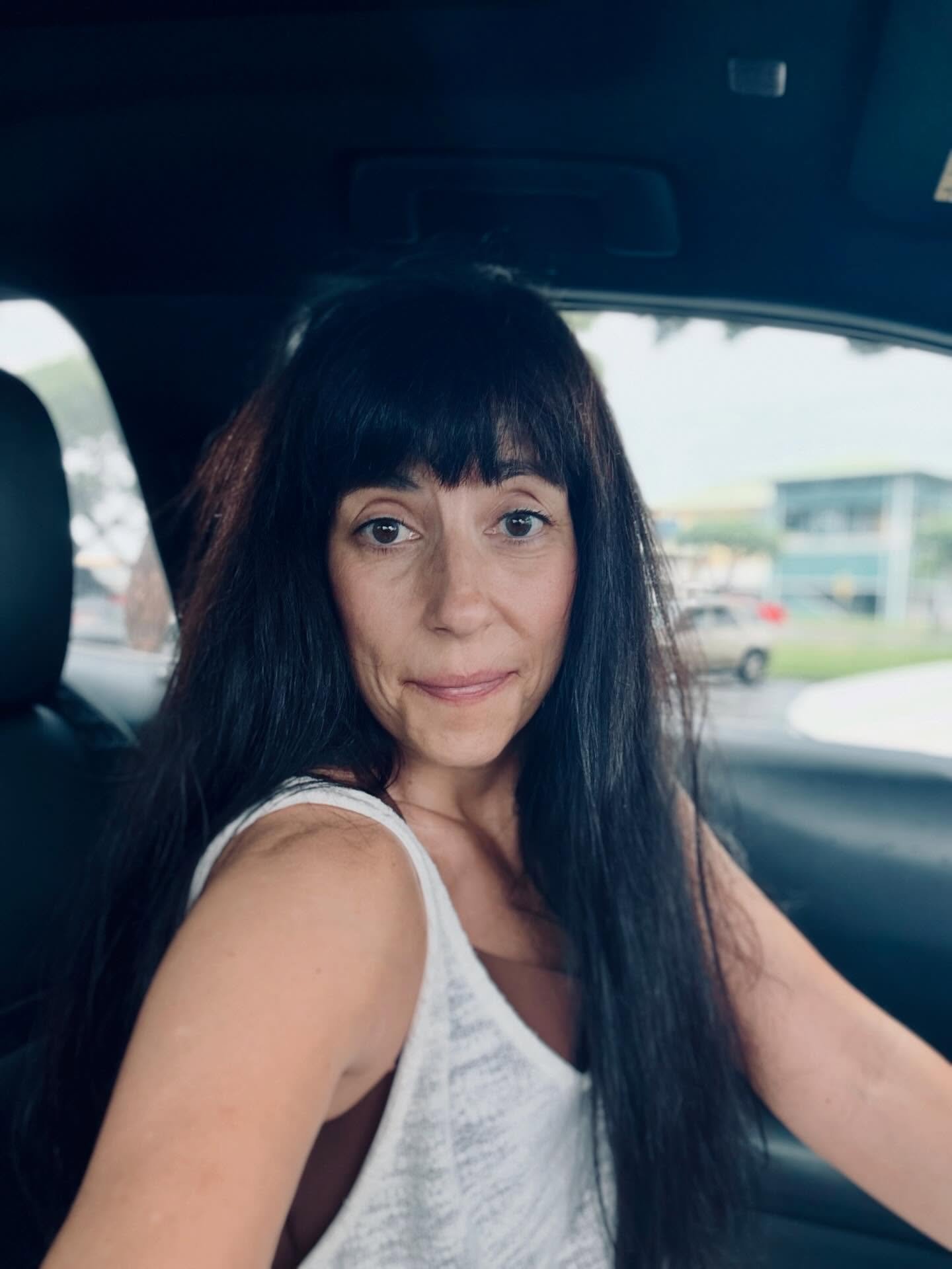 Just a quick catch-up: my hair is longer when straight, painting a little, the tomatoes are here, the tomatoes are delicious, a great book, a record from childhood I found at Maui&rsquo;s only record store, and a shift at Lululemon. 

So how are you?