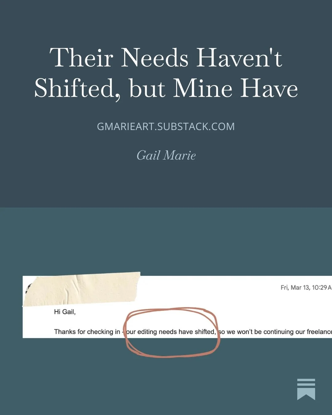 Two weeks into a new freelance contract last month, I got an email saying their needs had shifted. A week ago, the same job description was back on LinkedIn.

I get it: In today's workforce, we're all disposable. But we're still people. Enough is eno