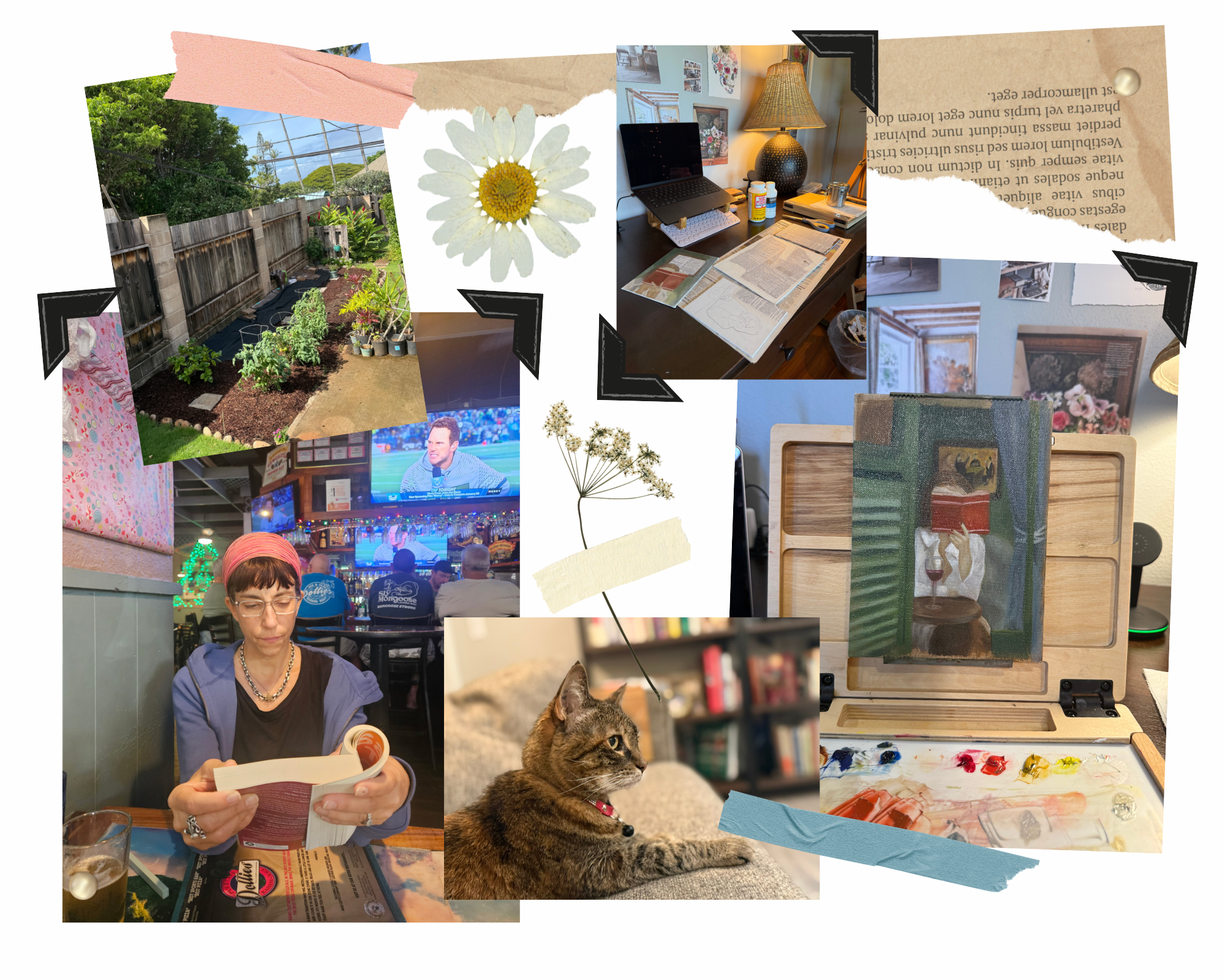 November/December 2025 digital scrapbook pages