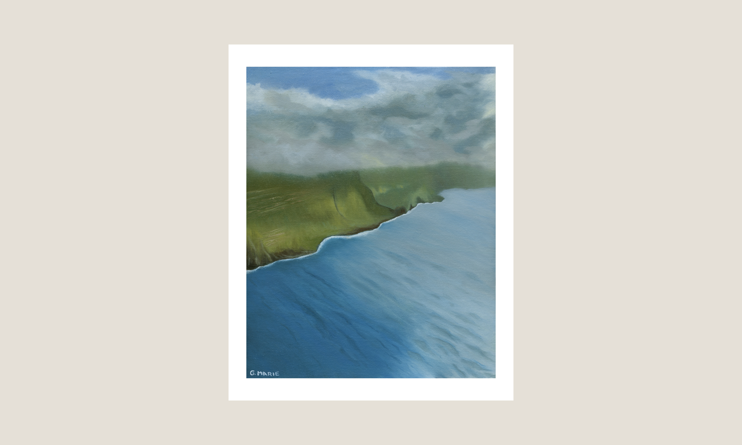 Molokai from the Sky