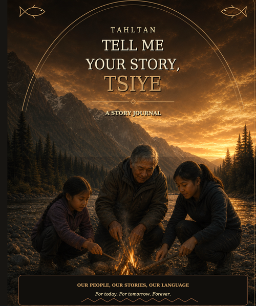 Tahltan Tell Me Your Story journal cover