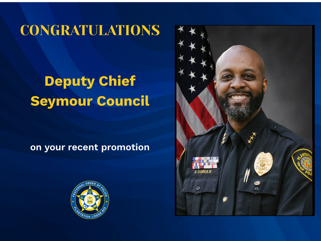 Promotion - Deputy Chief Seymour Council