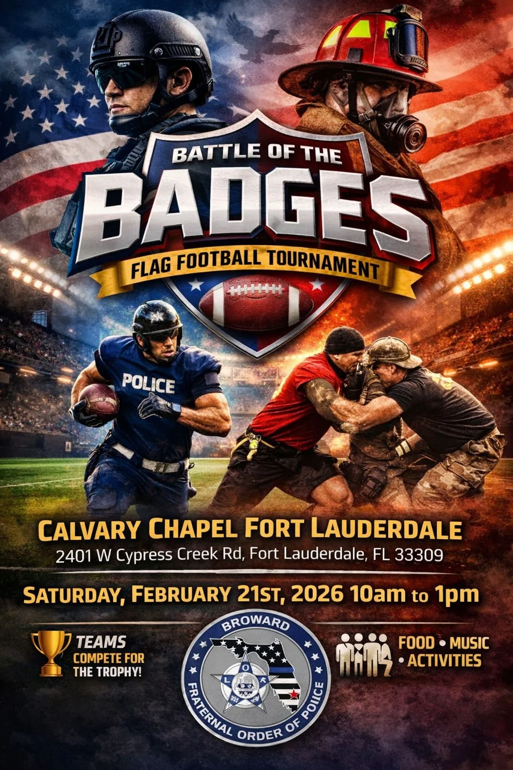 Battle of the Badges - Flag Football Tournament