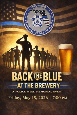 Back the Blue at the Brewery