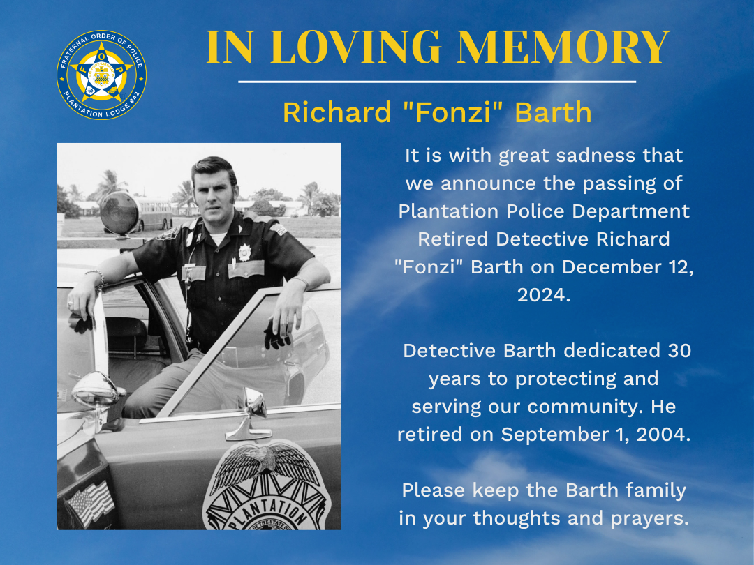 In Loving Memory: Detective Richard Barth