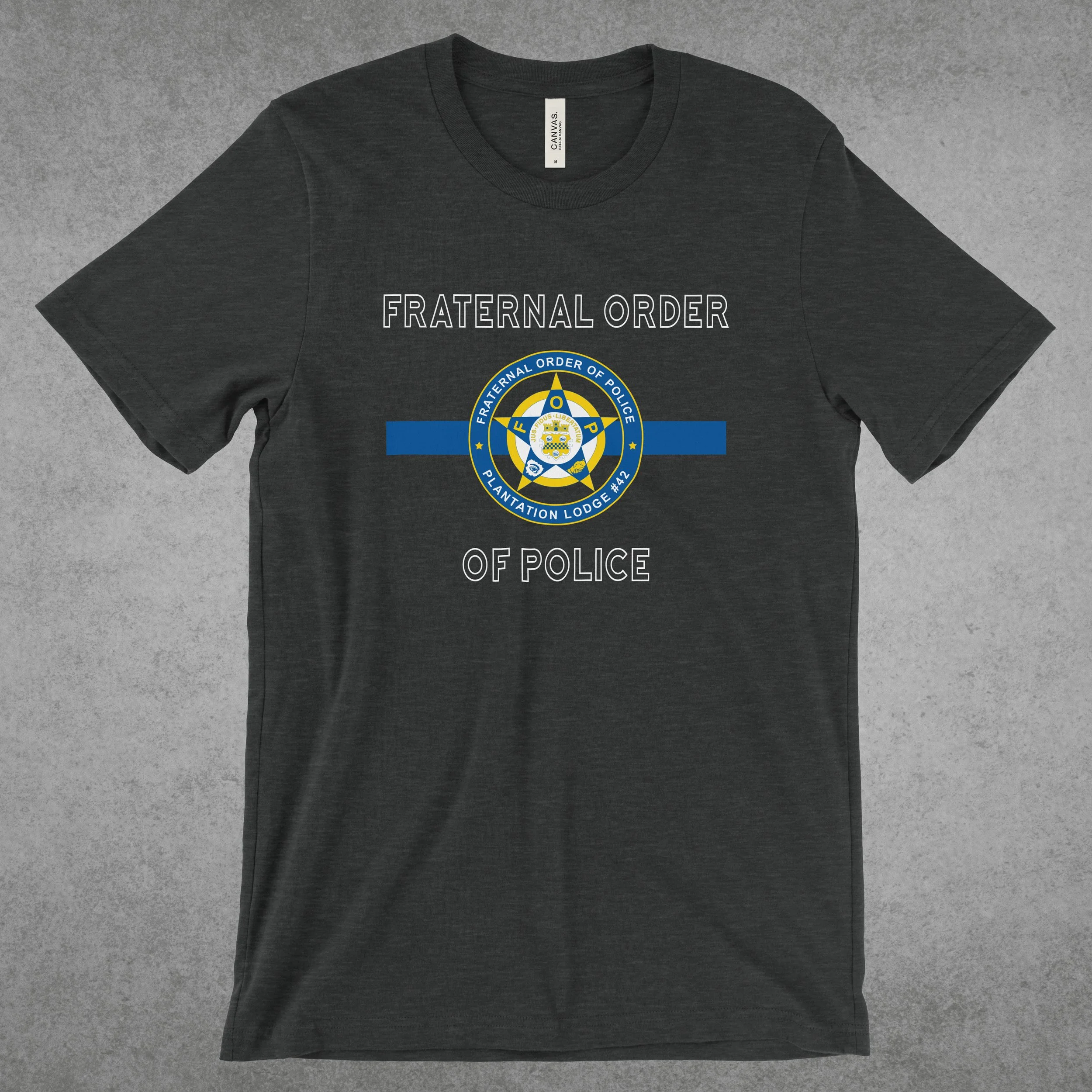 Fraternal Order of Police Thin Blue Line Shirt
