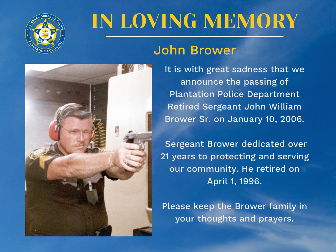 In Loving Memory: Sergeant John Brower