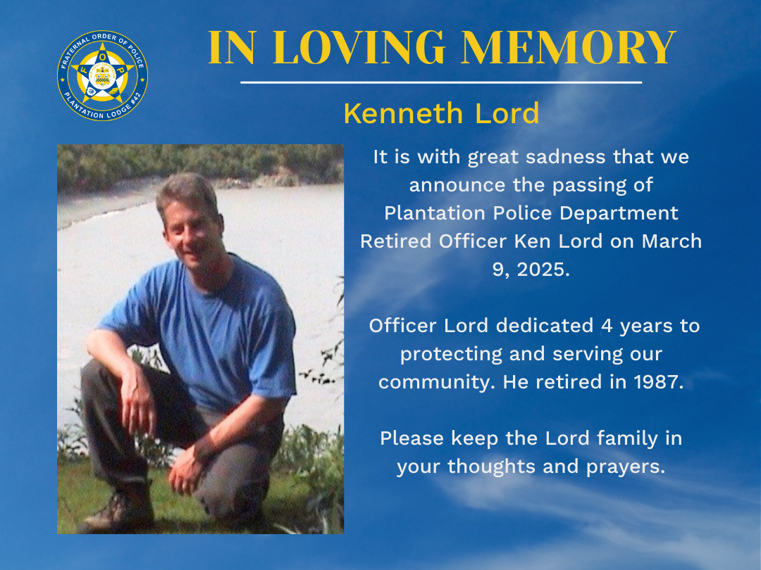 In Loving Memory: Officer Ken Lord