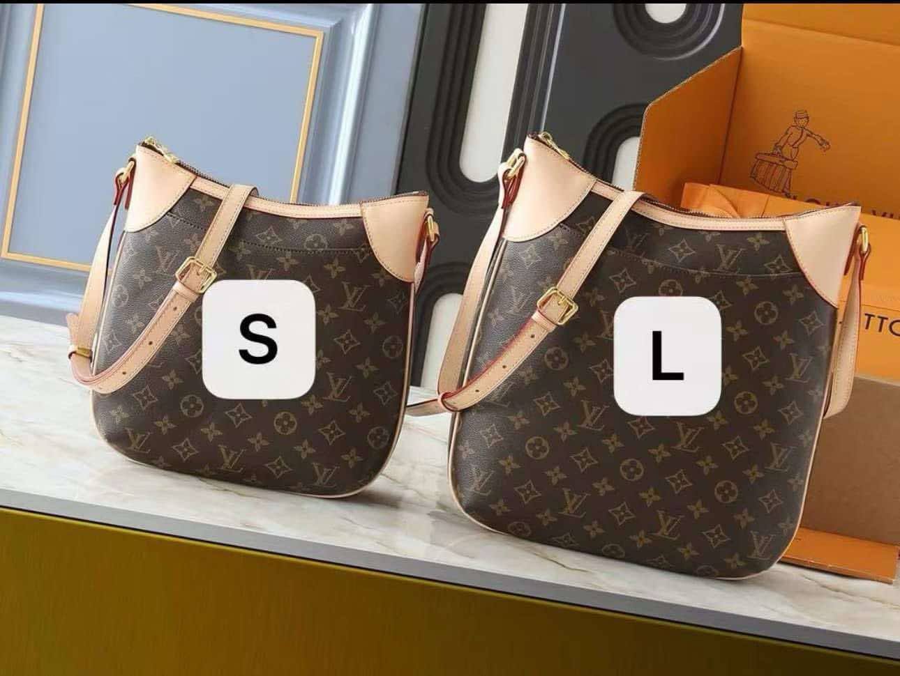 Style #146 Brown Print Crossbodies