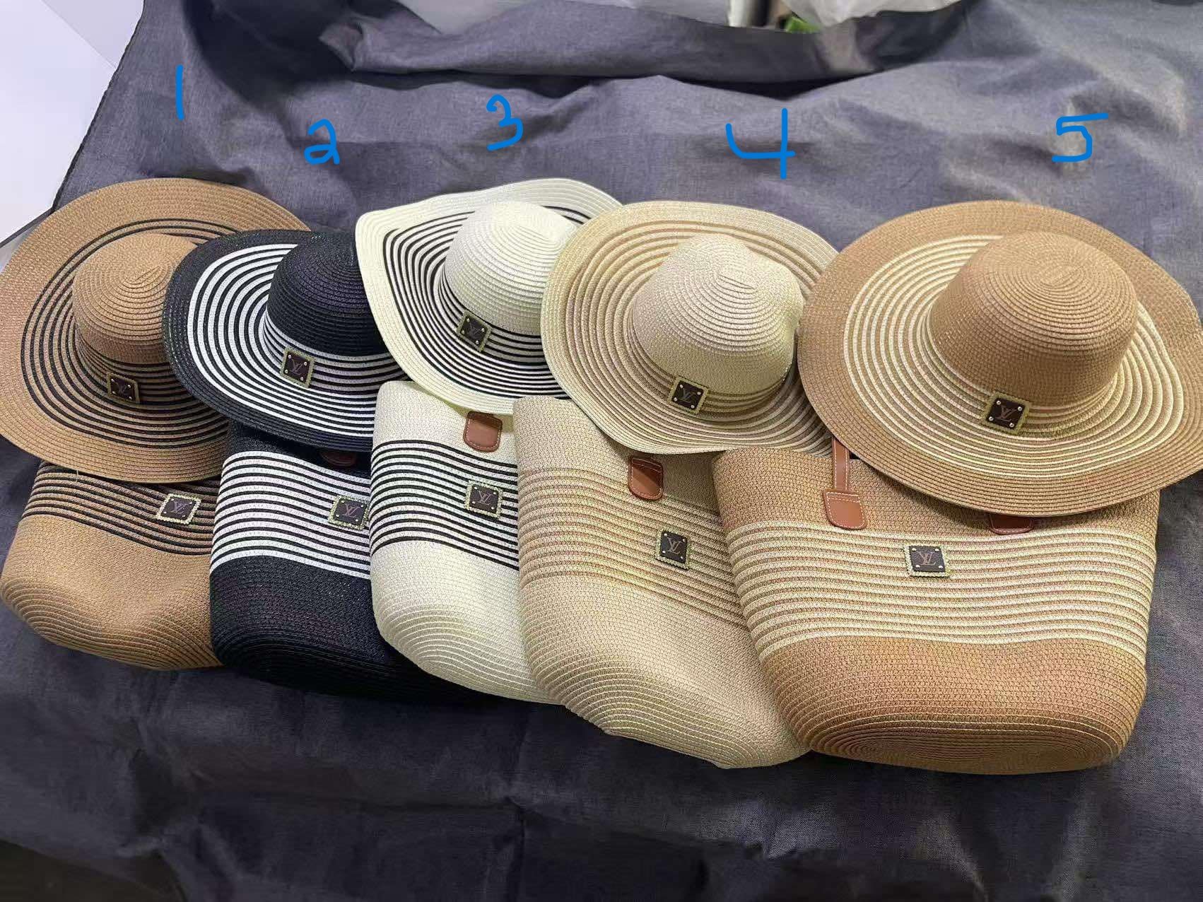 Style #143 Sunhat and Beach Bag Combo