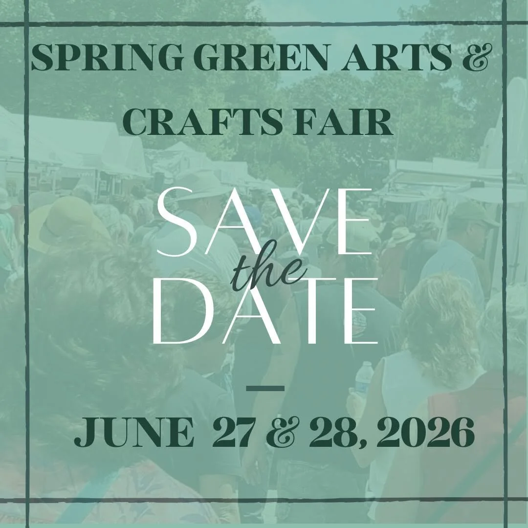 spring green arts and Crafts fair