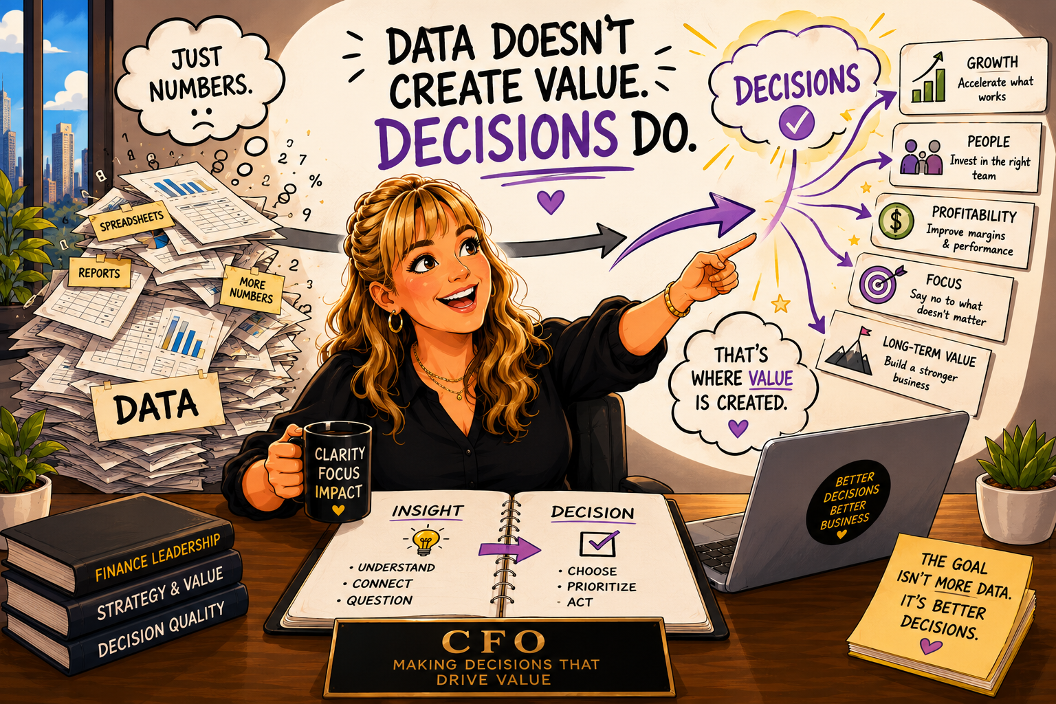 Data Doesn’t Create Value. Decisions Do.