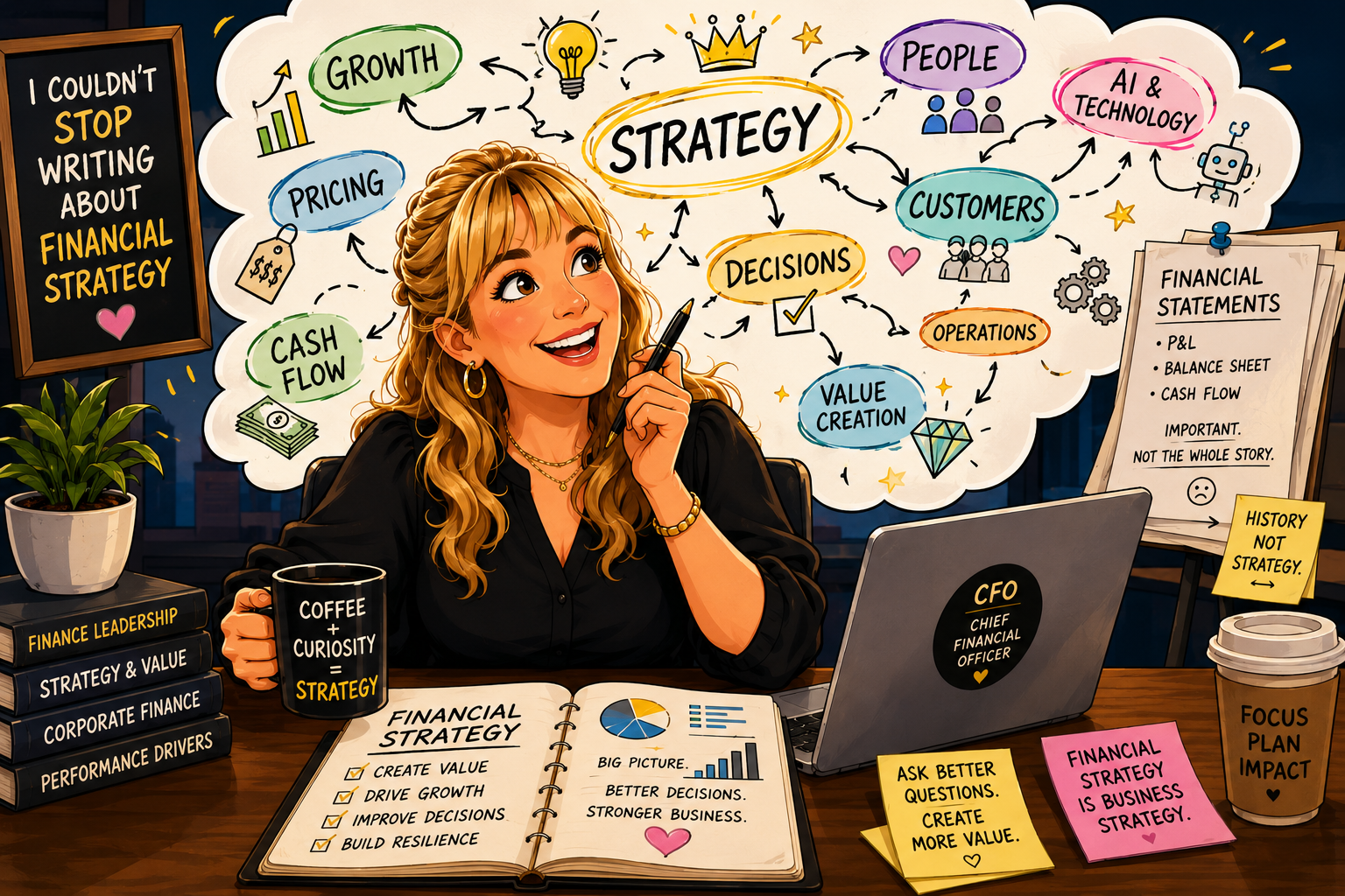 I Couldn’t Stop Writing About Financial Strategy. 