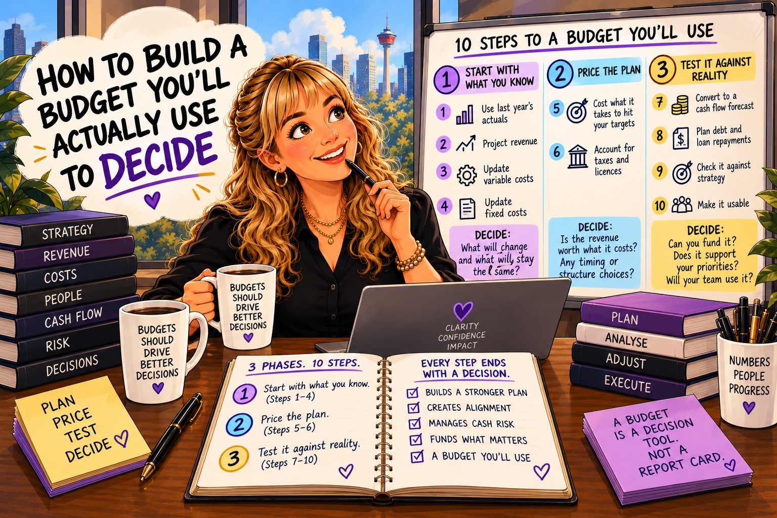 How to Build a Budget You’ll Actually Use to Decide