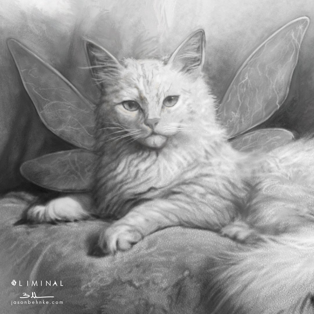 A Most Noble Winged Cat