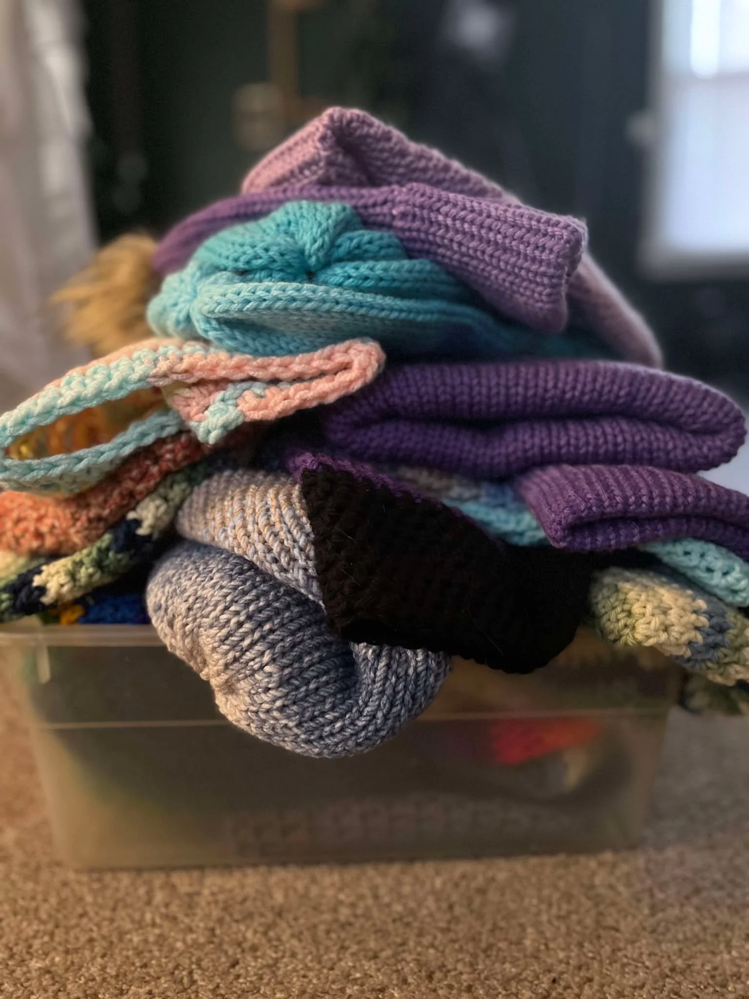 75 Handmade Hats Donated | Thank You to Our Yarn Fund Supporters