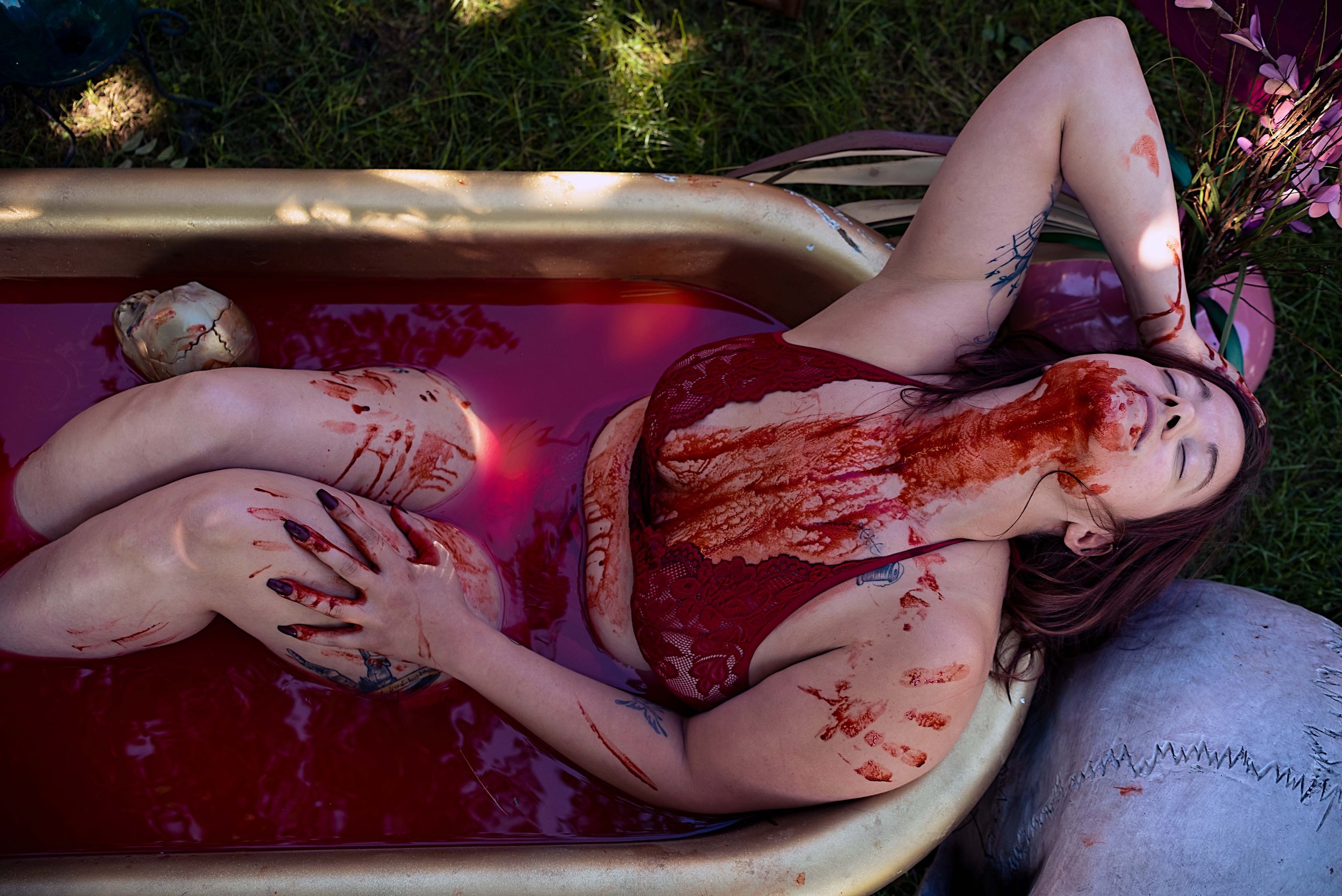 Blood Bonus Set | A Dark Fantasy Boudoir Experience in Toledo Ohio