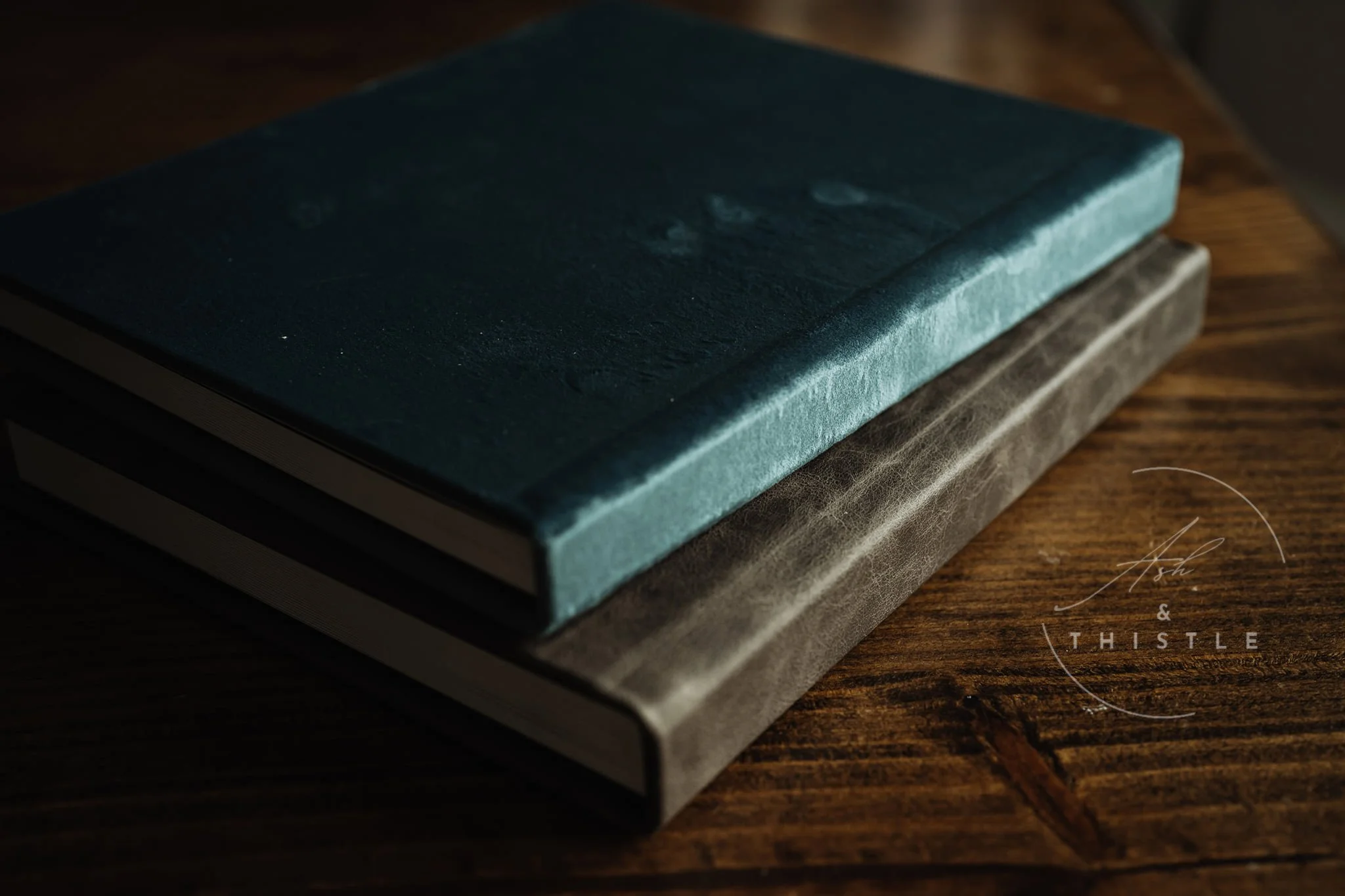 8x8 albums in distressed leather