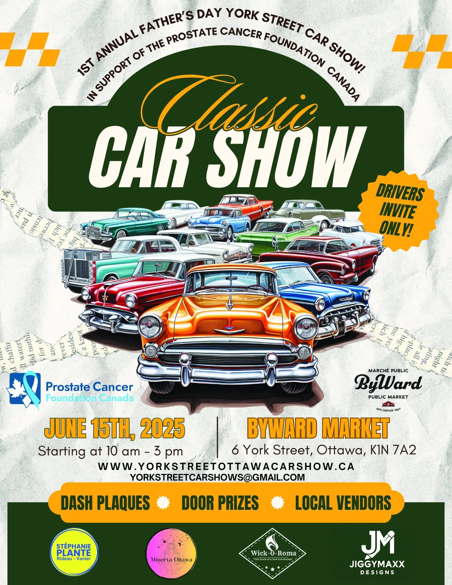 2nd Annual Father’s Day York Street Car Show