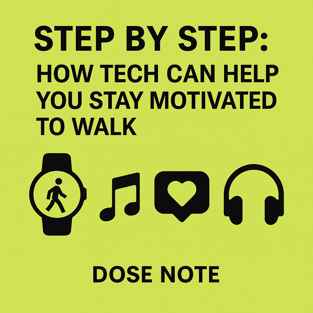 Step by Step: How Tech Can Help You Stay Motivated to Walk