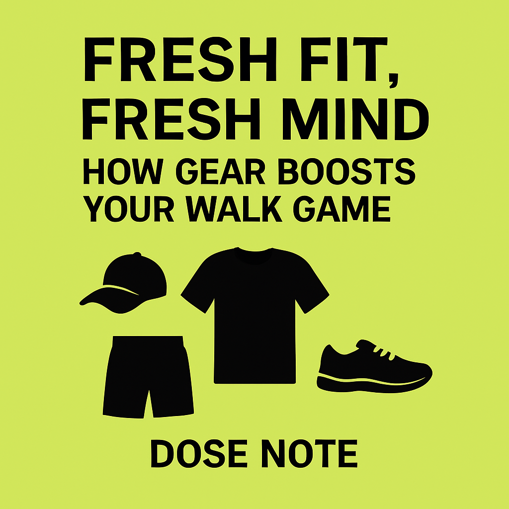 Fresh Fit, Fresh Mind: How Gear Boosts Your Walk Game