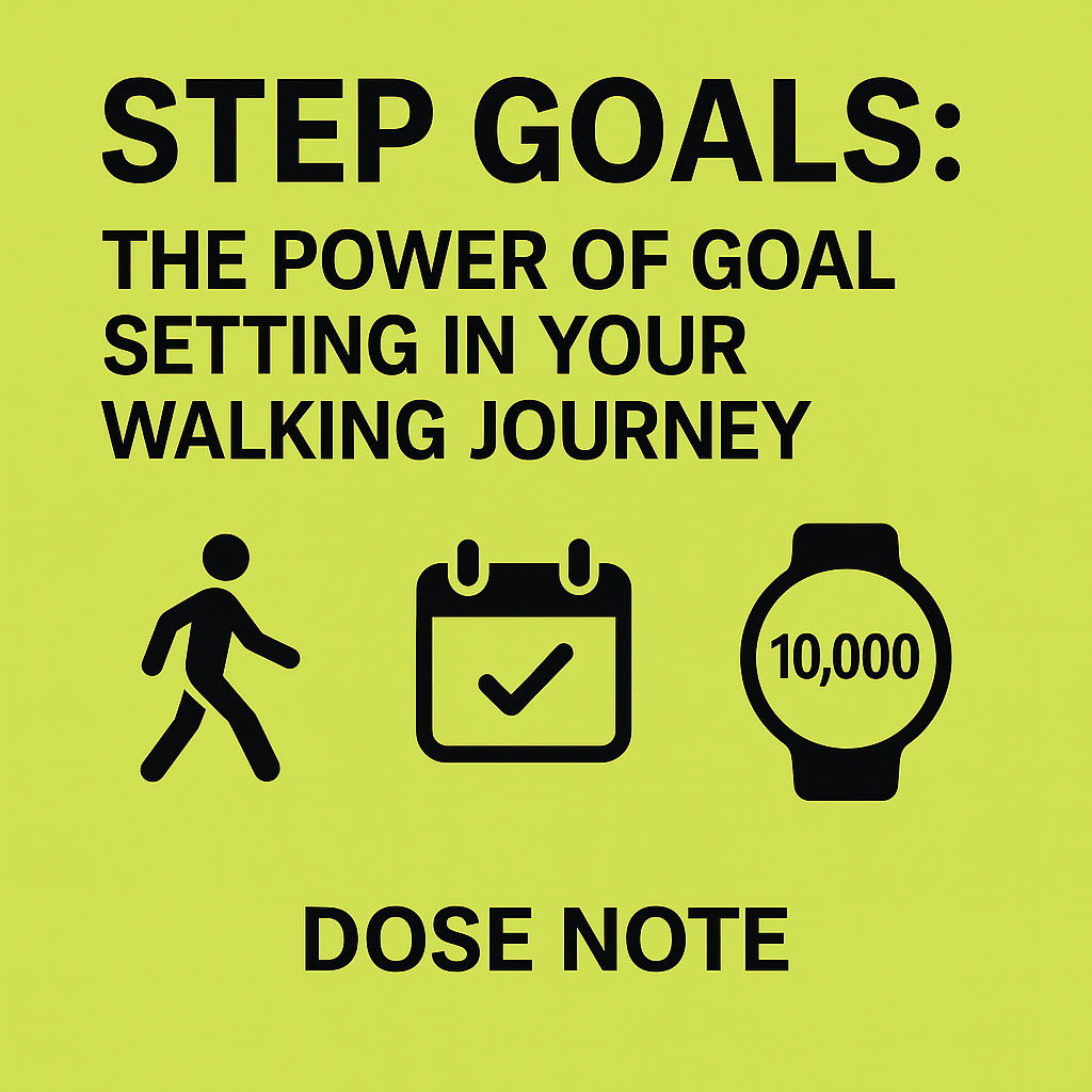 Step Goals: The Power of Goal Setting in Your Walking Journey