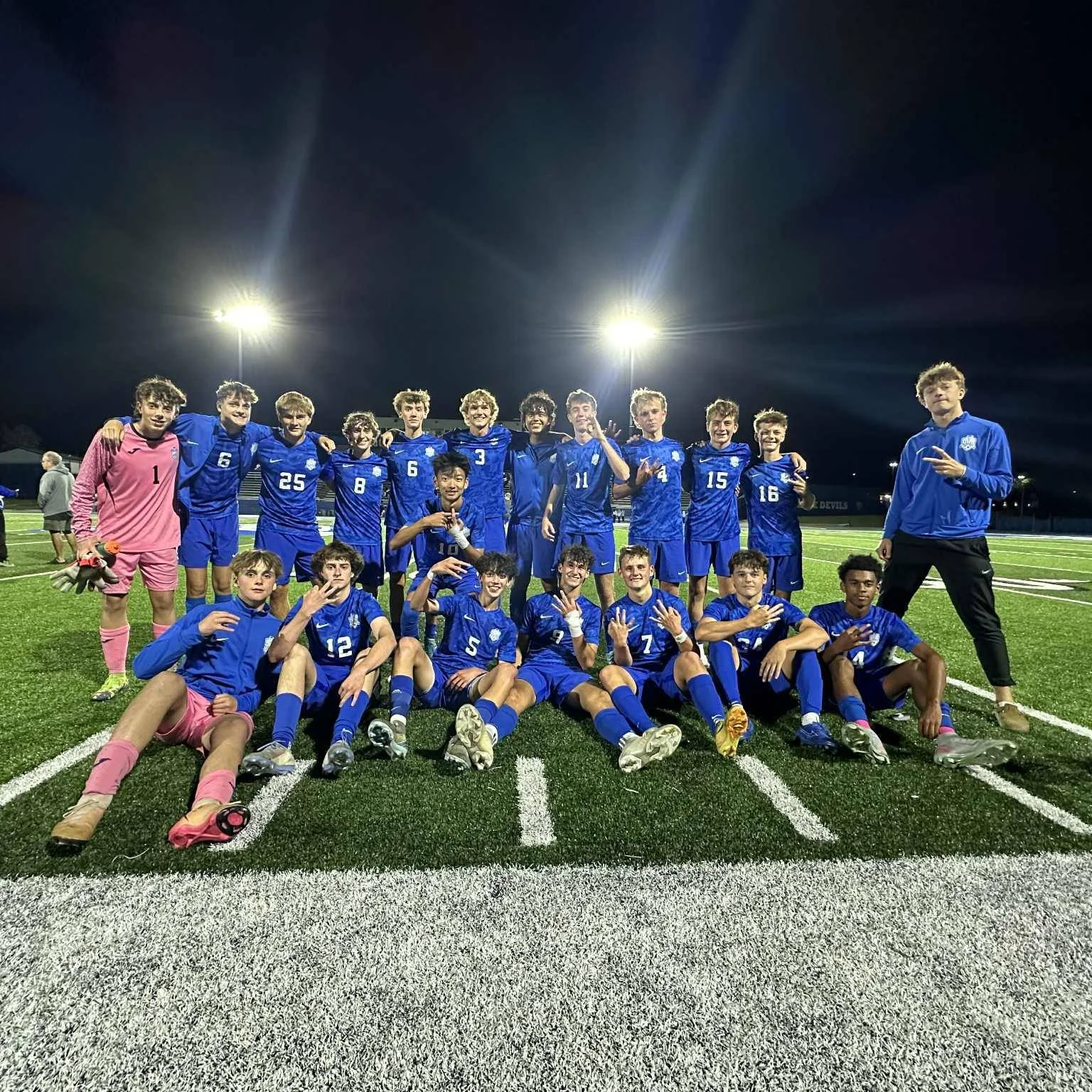 The @qhs_soccer  ended what was an action packed game last night vs Galesburg with a 3-1 victory! This being their final home game of the season it only seems fitting! They will be in town one more time tomorrow as they take on their cross town rival