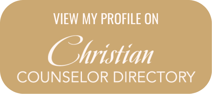 Brown background with white text that says, "View my profile on Christian Counselor Directory."