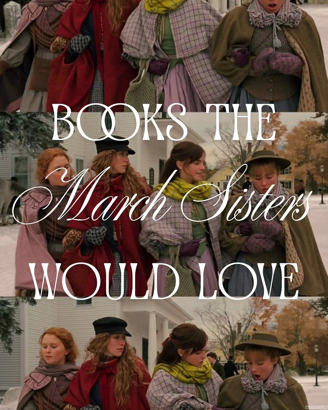 I love thinking about which books the March sisters would have on their shelves today&mdash;which one would you want to borrow a book from first? 💌