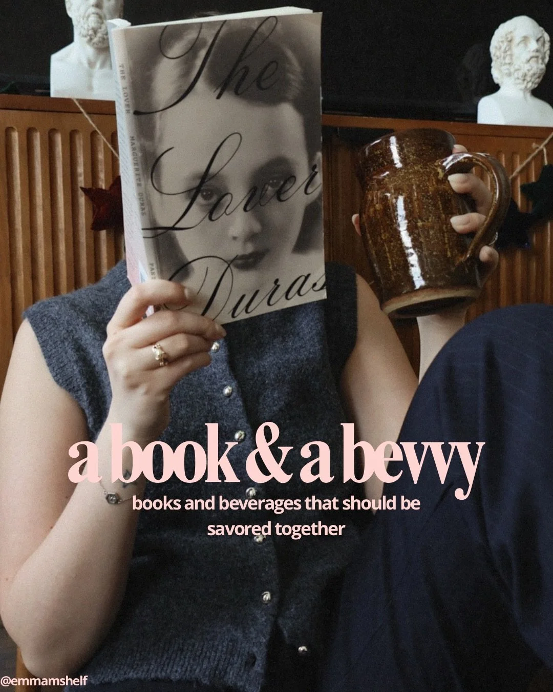 You asked, I answered ☕️ part 2 of book &amp; a bevvy! Comment your favorite drink if I missed it and let me know your thoughts on these recs 🍻🍹🍵🍶