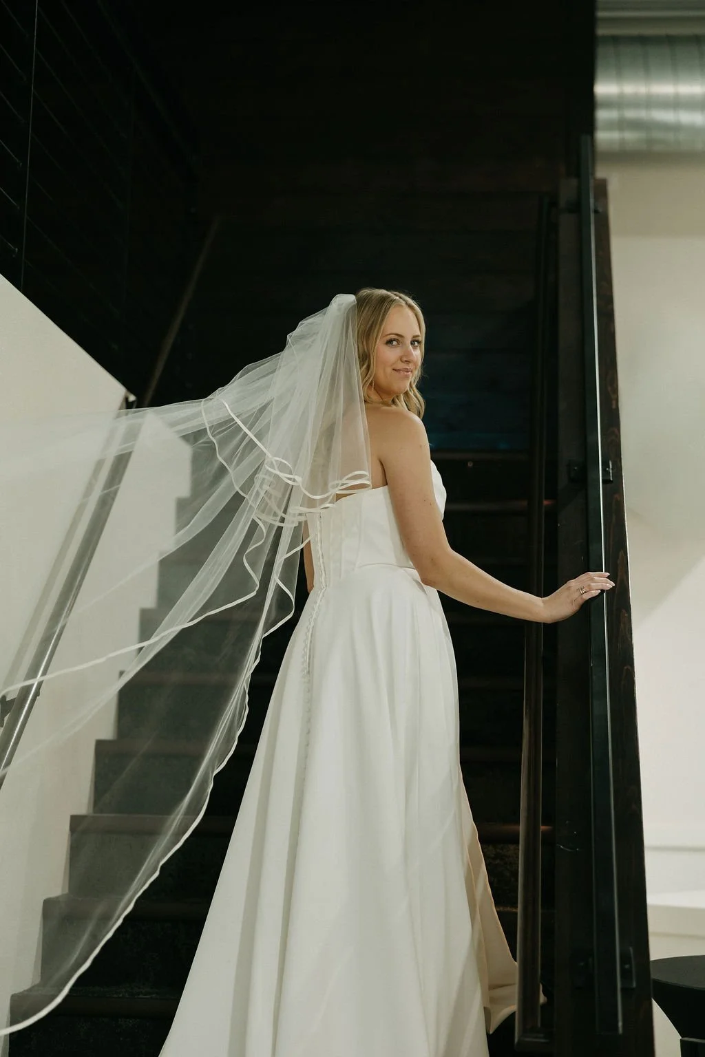 Long Veil With Wedding Dress