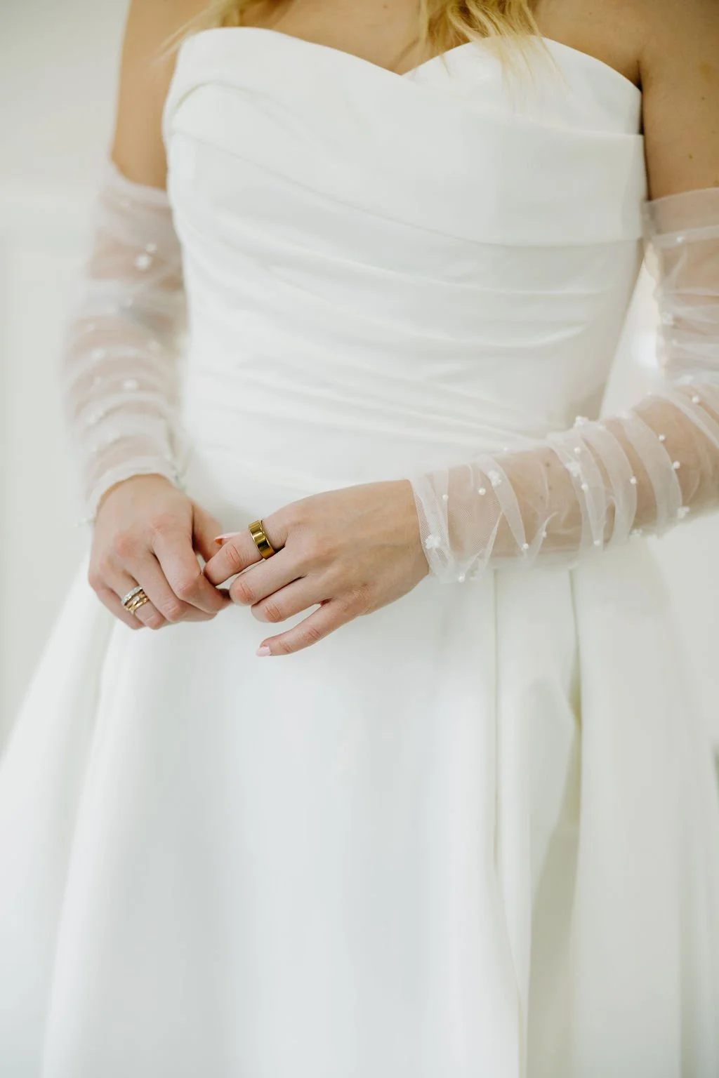 Bridal Gown With Sleeves