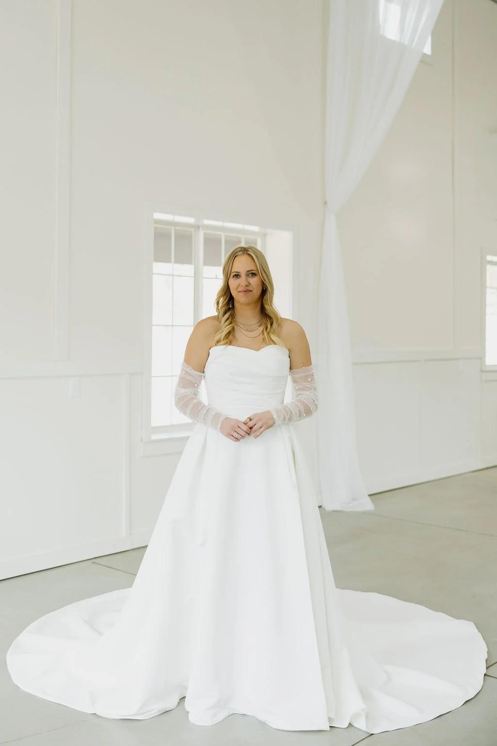 Bridal Gown With Sleeves