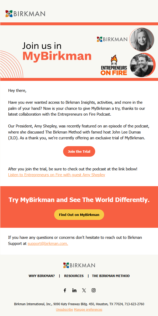 Promotional Email #2