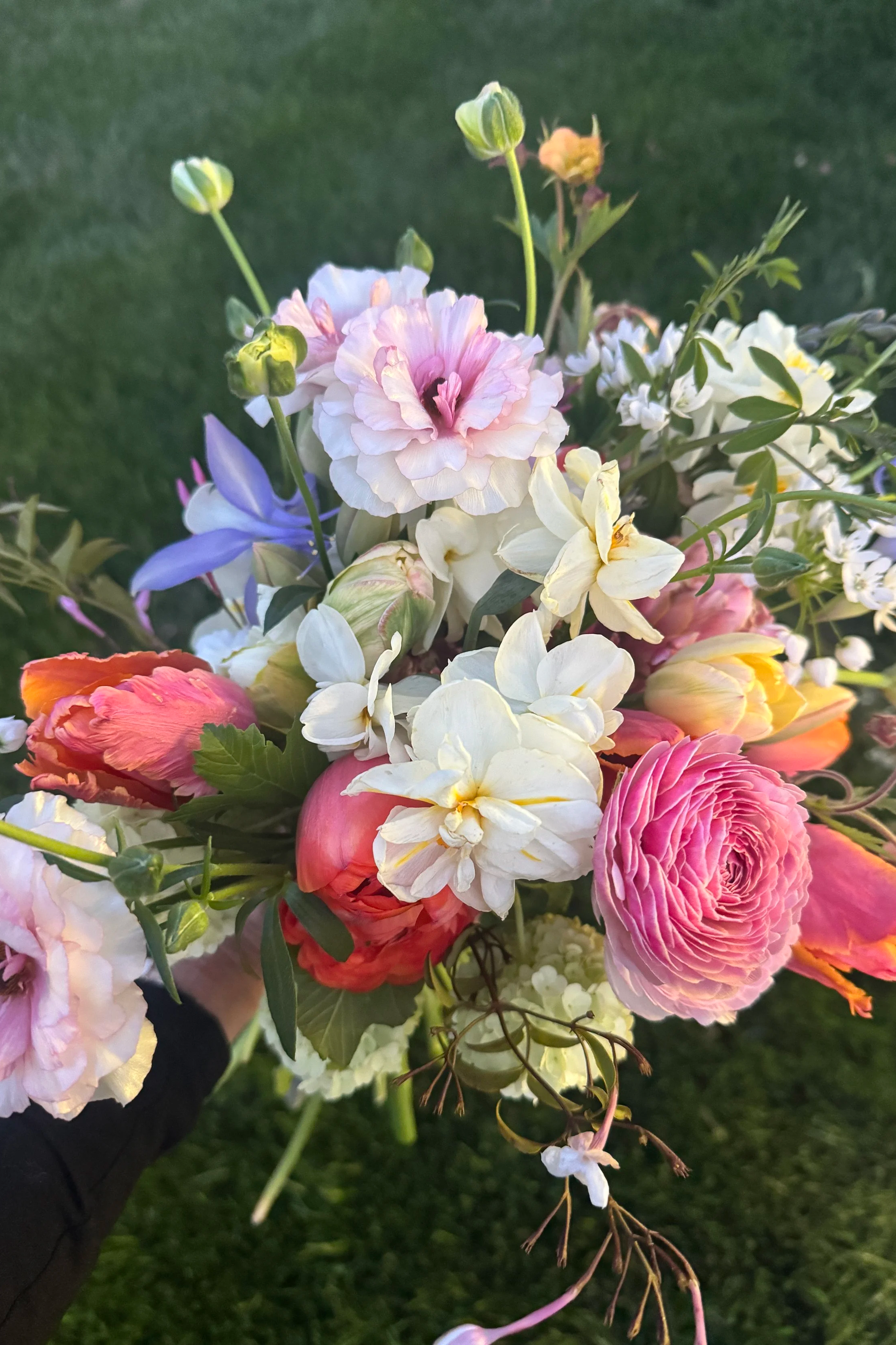 Spring bouquet from Ella June Gardens