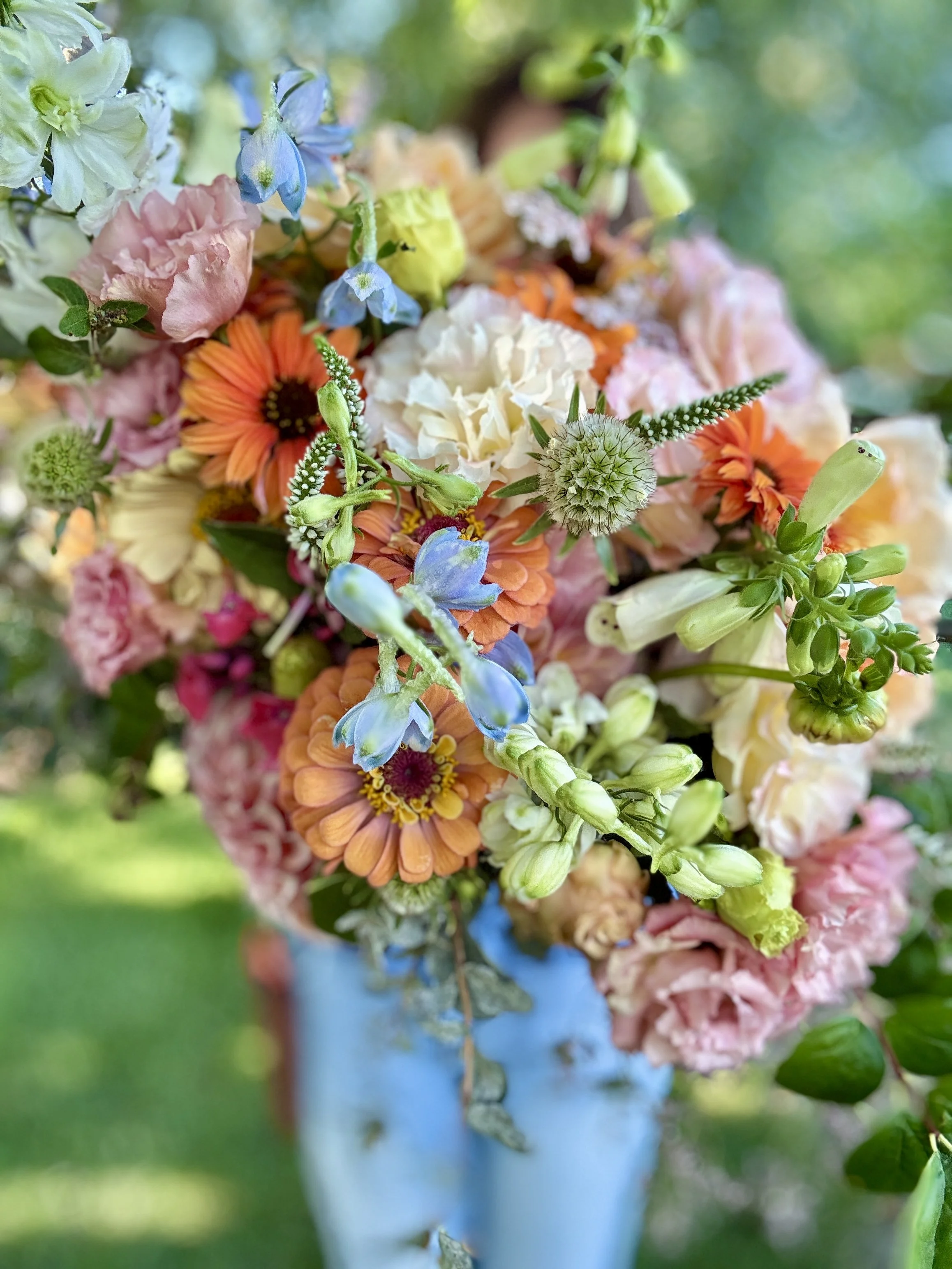 Late Summer bridal bouquet