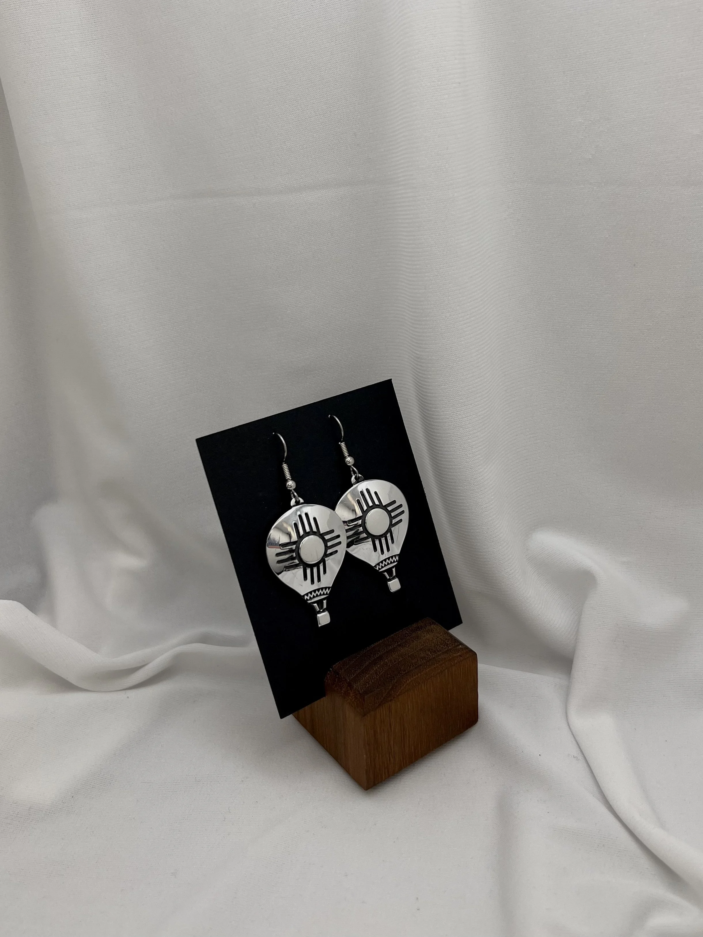 M Zia Hot Air Balloon Earrings